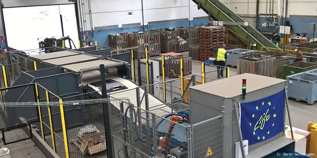 Bertin Technologies et Rescoll conçoivent une solution innovante pour le tri des DEEE