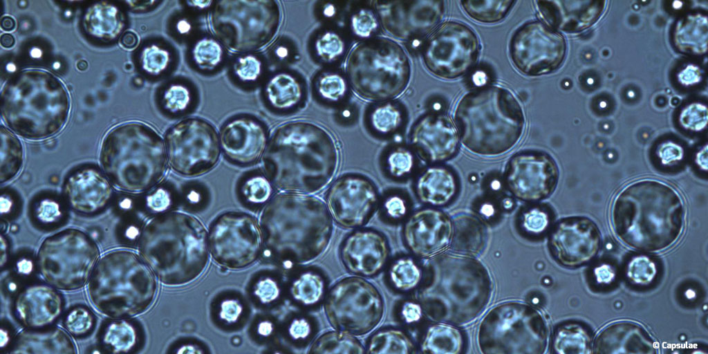 Capsulæ conçoit des microcapsules biodégradables anti-uv