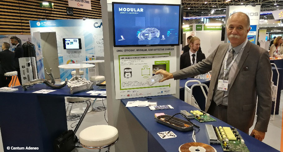 La SRC Centum Adeneo co-développe une borne de recharge rapide pour tous types de véhicules électriques