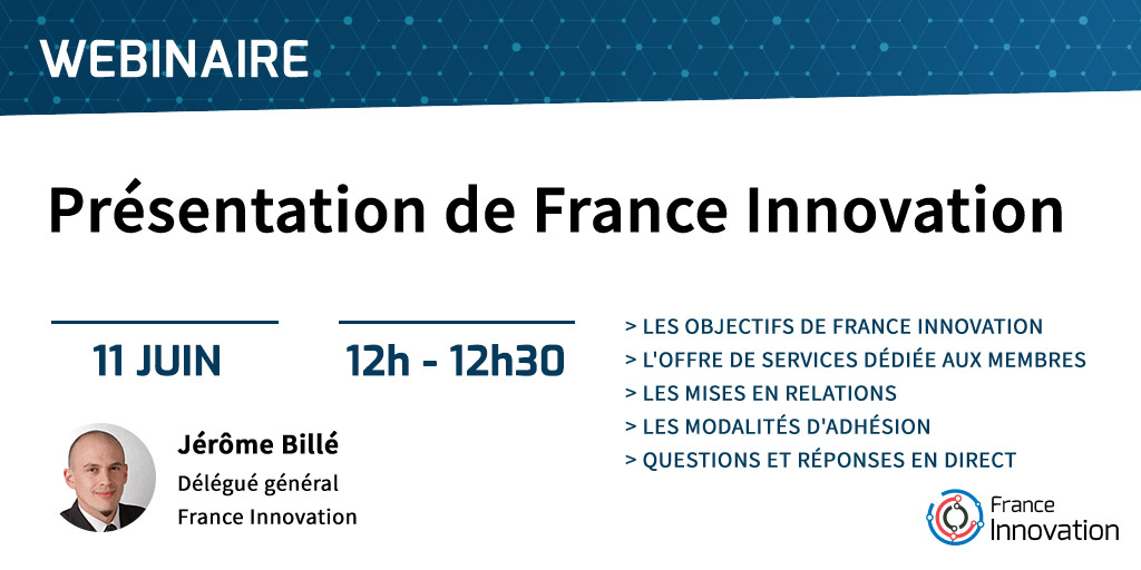 Webinaire Présentation de France Innovation