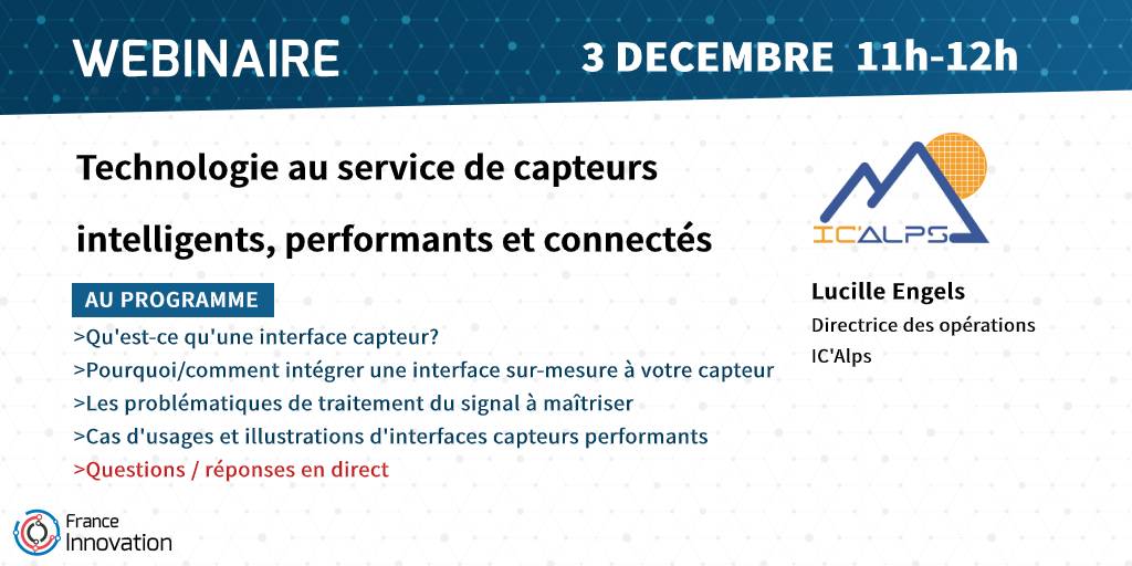 Webinaire IC'Alps - Capteurs intelligents, ASIC