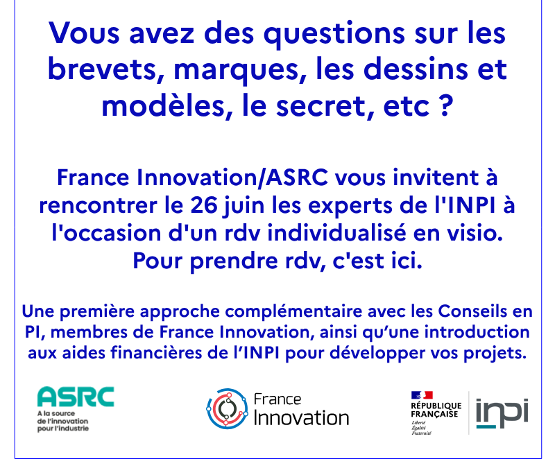 Permanence INPI x France Innovation / ASRC